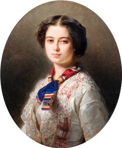 Portrait of Cecylia Lubomirska by Franz Xaver Winterhalter